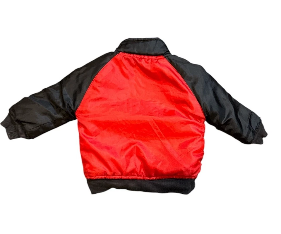 Chaqueta acolchada 18 meses estilo Y2K ecko ilimitada roja y negra cremallera completa Foto 2 de 3