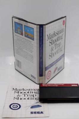 Master System★MARKSMAN SHOOTING TRAP Marksman Shooting and Trap Shooting (Sega Master System
