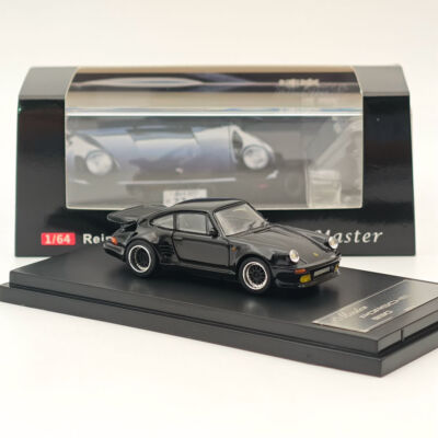 Master 1:64 Porsche 930 Turbo Black Bird Diecast Toys Car Models