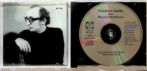 FRIEDRICH GULDA Mozart Piano Concertos 25 & 26/Beethoven Piano Sonata No.22 CD - 第 2/3 張圖片