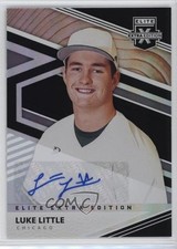 2020 Panini Elite Extra Edition Signatures Luke Little #124 Auto 05cx