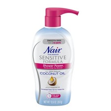 3 PACK Nair Hair Remover Sensitive Formula Shower Power Coconut Oil  Vitamin E