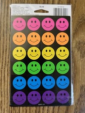 Vintage Smiley Face Stickers American Greetings, AGC, 5 Sheets Remain