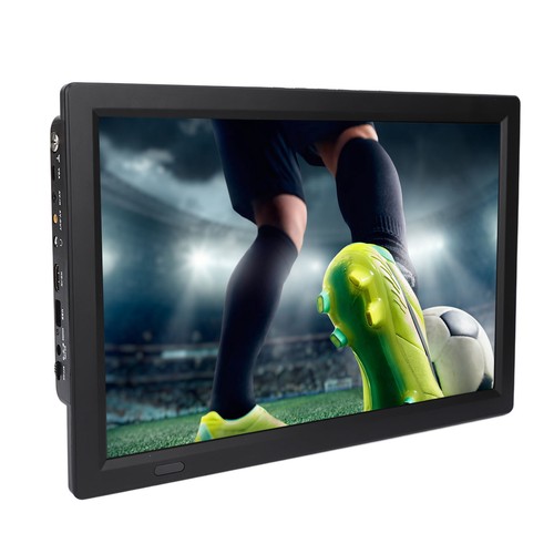 14 Zoll Tragbarer TV Wiederaufladbarer Hochempfindlicher TV LCD Monitor mit Tuner und - Bild 17 von 24