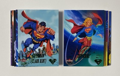 2026 Fleer Ultra Superman Green Parallel Base Set Singles (Pick Your Own)