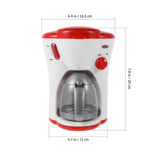 Kind Realistisches Kaffeemaschinenspielzeug Nachgemachtes Küchenspielzeug - Bild 10 von 12