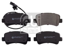 Rear axle Febi Bilstein 16843 brake pad set, disc brake for Nissan, Opel, R