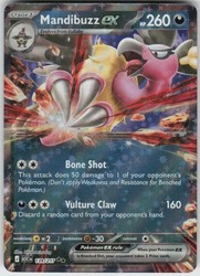 Mandibuzz ex 139/217 Ascended Heroes Double Rare Holo
