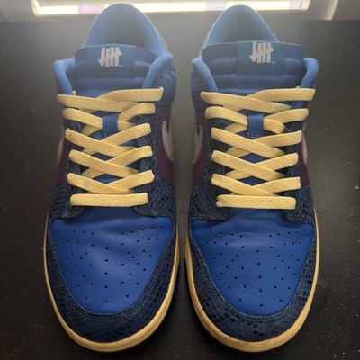 Nike Dunk Low SP Undefeated 5 On It Signal Blue/White/Night Purple DH6508-400