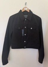 Versace Jeans Couture - Giacca Cropped Nera - Donna - Medusa - Taglia L - Nuova con etichette.