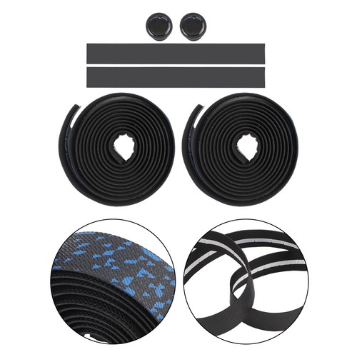 EVA Foam Bike Handlebar Tape with PU Cover for Gradient Road Bicycle Bars - Picture 3 of 43