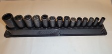Snap-on 214simfmya 14 Pc 38 6-point Metric Deep Impact Socket Set 819 21 24
