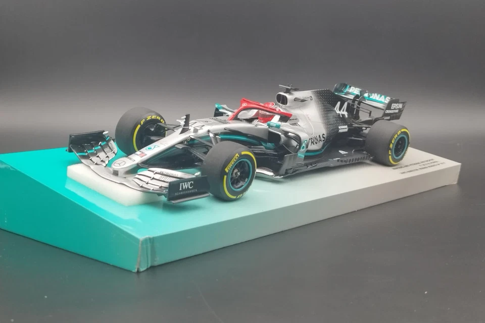 1:18 F1 Mercedes AMG Petronas W10 Lewis Hamilton Winner Monaco 2019 Minichamps - Photo 4/4