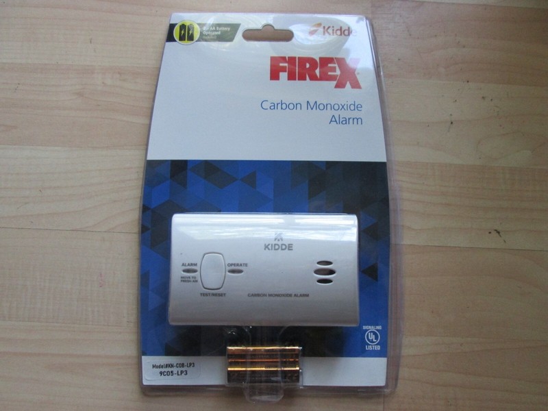 Kidde Firex 9CO5-LP3 KN-COB-LP3 Carbon Monoxide CO Alarm Battery Operated #H22FZ