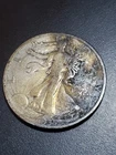 1935 50C Walking Liberty Half Dollar Vg 90 % Silver