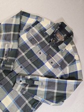 Orvis Men s Heavy Shirt Flannel Jacket Multicolor Plaid XL Shacket Outdoor Hike