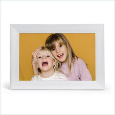 Aura 10" Carver Digital Photo Frame - Sea Salt