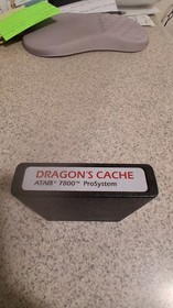 Dragon's Cache (Atari 7800 Homebrew) Cart And Manual Only