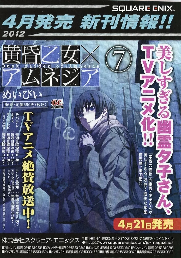 Square Enix Anime Manga Book 14 Pages New Release from Japan