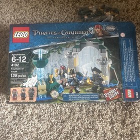 LEGO Pirates Caribbean Fountain of Youth 4192 OB Bags Sealed Missing Poster