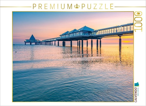 Calvendo Puzzle SeebrüCke In Heringsdorf | 1000 Teile Lege-GrößE 64 × 48 Cm Foto-image