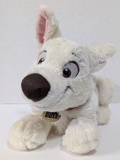 Plush Disney Store Bolt White Puppy Dog 14" Long