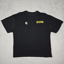 Darc Sport Mens Large Black Wolverine Marvel Hero Elite Series Graphic T-Shirt