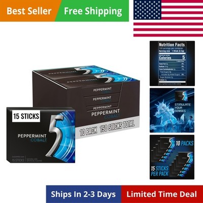 Peppermint Cobalt Sugar Free Chewing Gum Bulk, Stimulate Your Senses While Li...