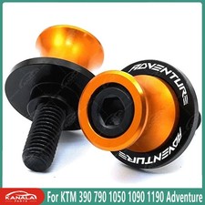 Wingarm Spool Sliders Stand M10 Screws For KTM 790 1050 1090 Adventure orange