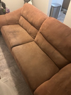Brown Leather Couch