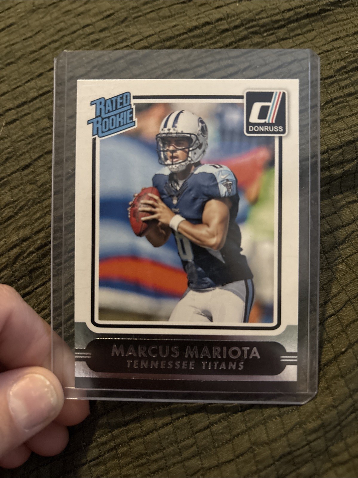 2015 Panini Donruss - Rated Rookie Marcus Mariota #202 (RC)