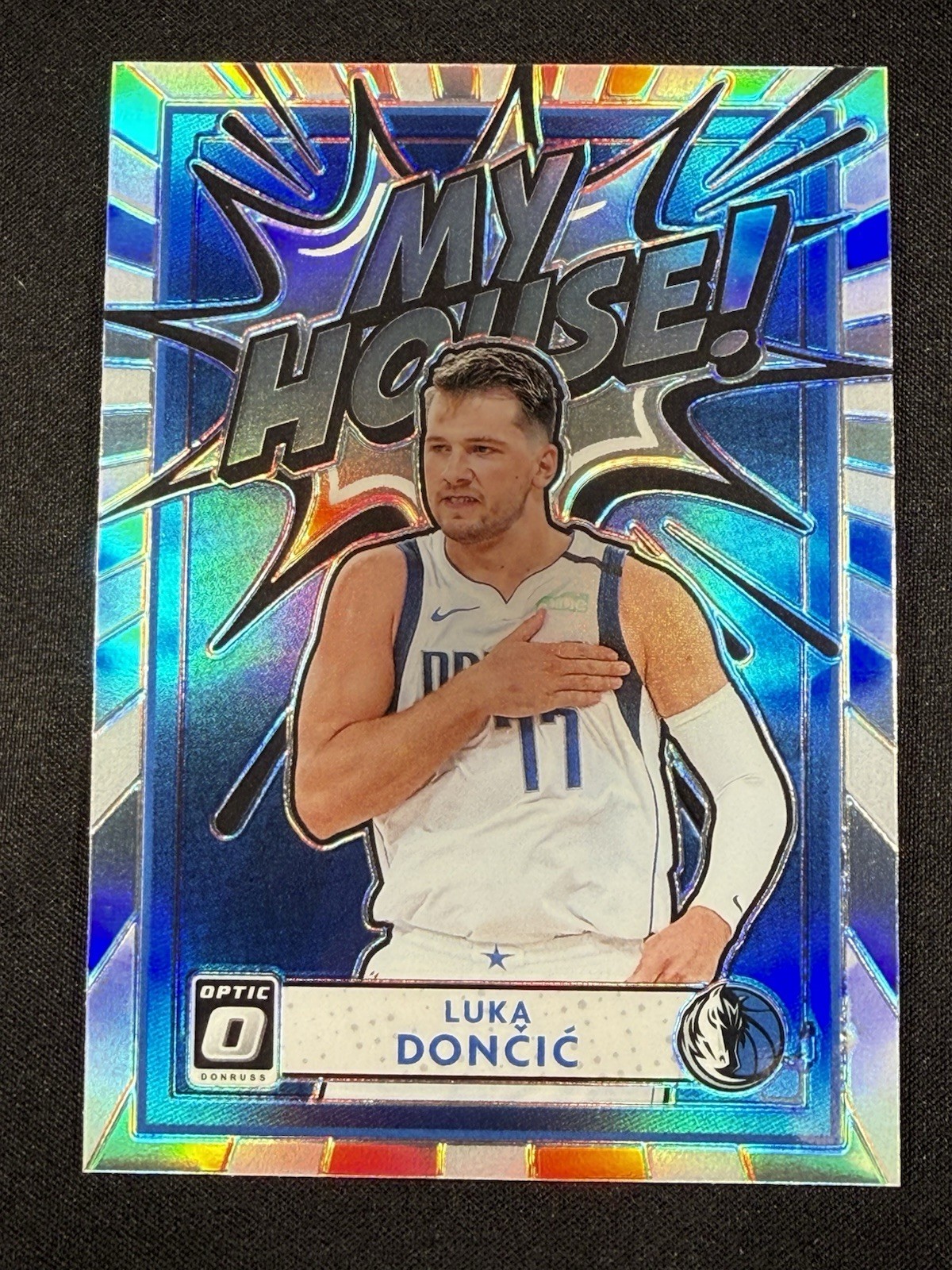 2020-21 Optic Luka Doncic My House #13 Silver Prizm