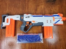 Nerf N-Strike Modulus Regulator Motorized Dart Gun Attachments 17 Darts Tested