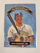 Ken Griffey Jr Mariners MLB HOF 1992 Donruss Diamond Kings 🔥⚾️