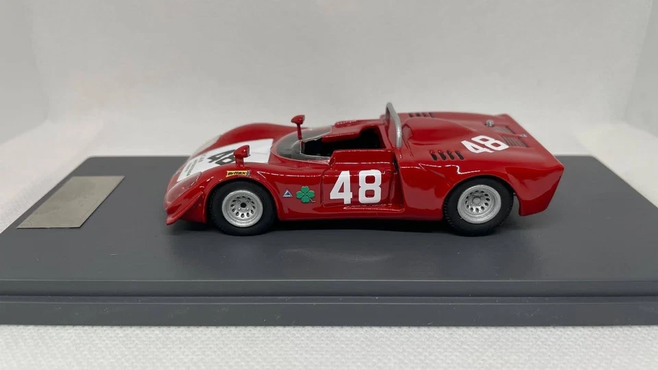 Alfa Romeo 33/2 Spyder 1000 Km Monza 1970 #48 Nicor –Dini 1/43 - Immagine 4 di 4