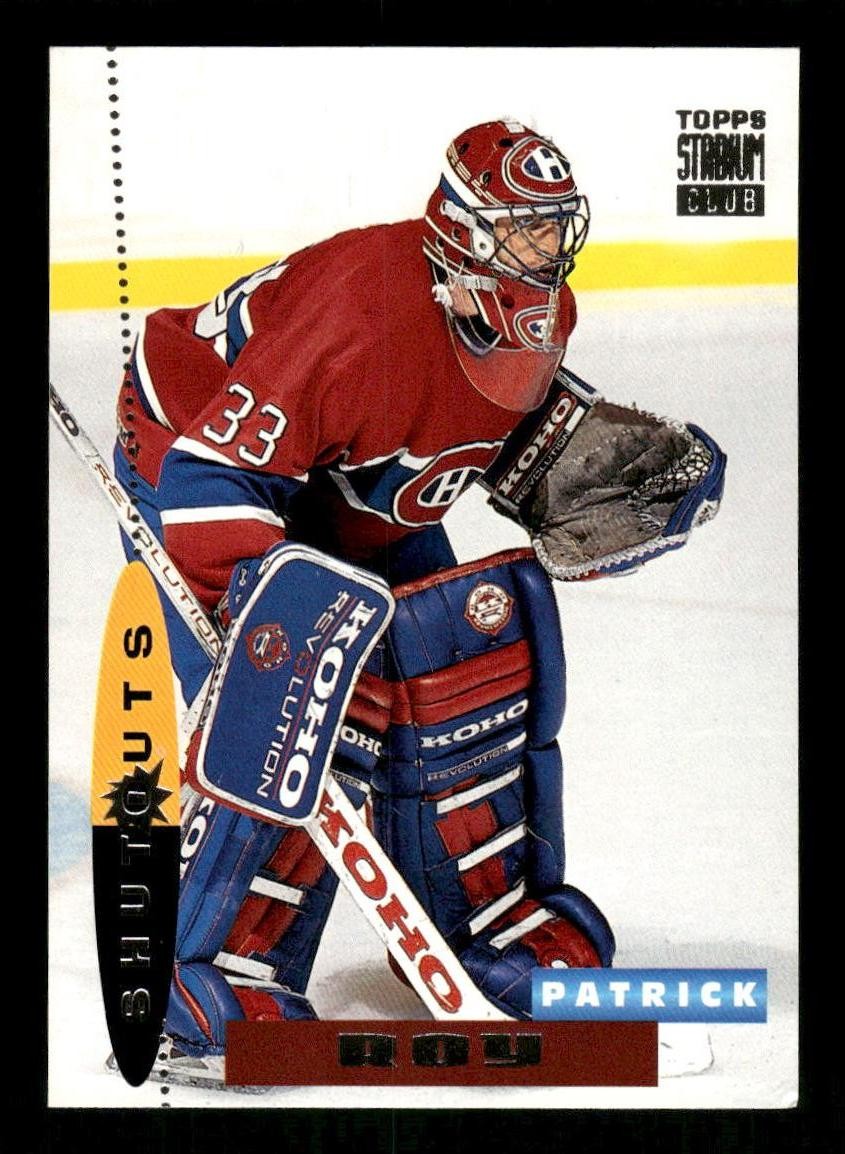 Patrick Roy 1994-95 Stadium Club #178 Montreal Canadiens NM