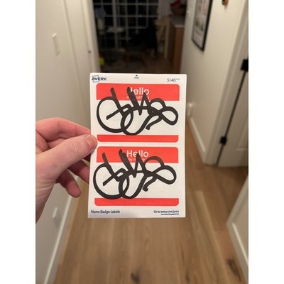 Guns FTL Tag - Two Signed Graffiti Sticker / Slap *RARE*