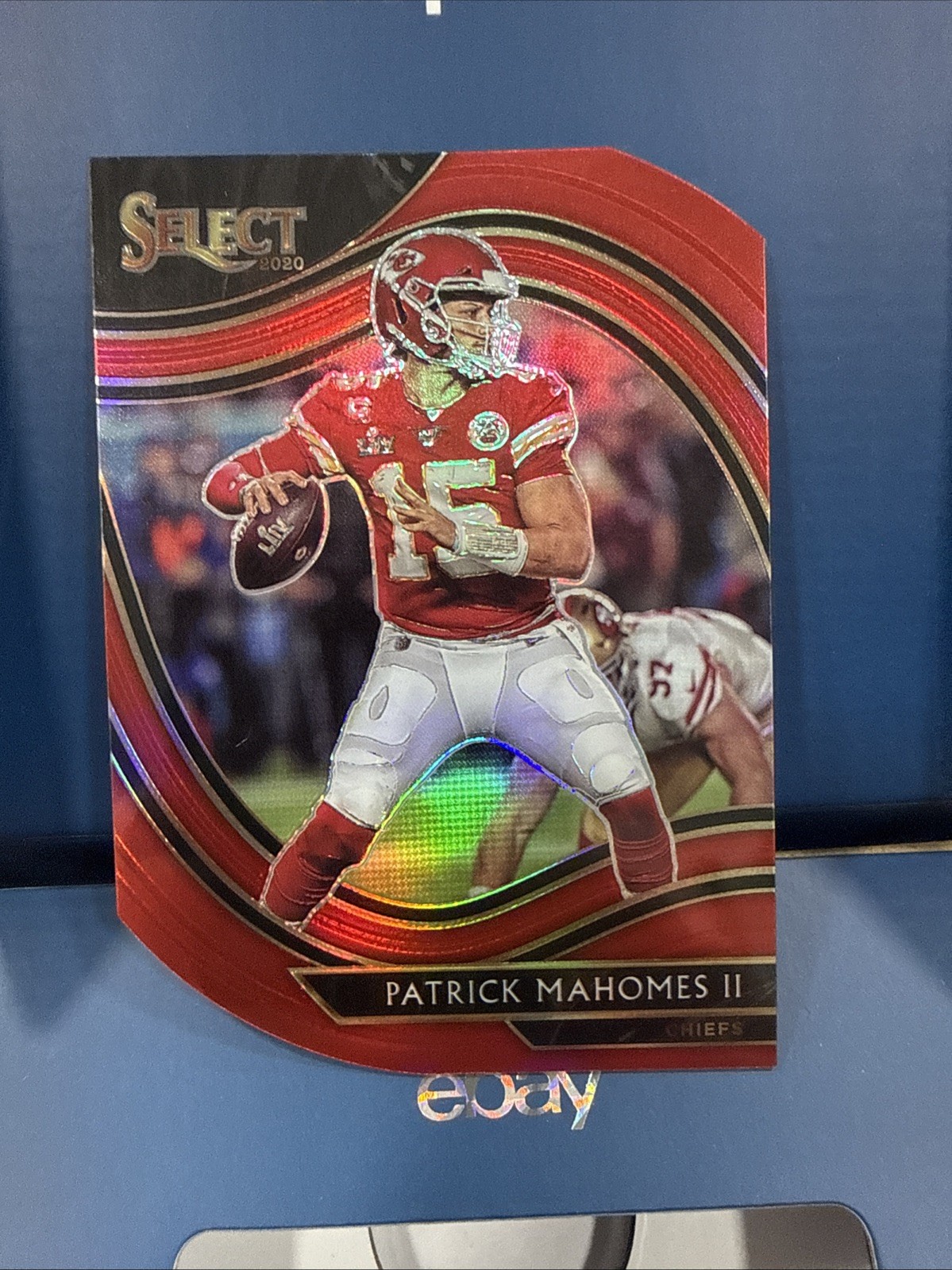2020 Panini Select - Field Level Patrick Mahomes II #302 Red Prizm Die-Cut