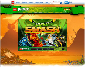 LEGO Ninjago Snappa NJO0035 Minifigure Red & White Snake Ninja 9442 Genuine