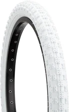 Kenda K50 12 1/2 x 2 1/4 BMX Clincher Tire - Wire Bead, Reflective White, Flat