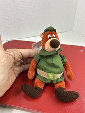 Disney Store Robin Hood Little John Mini Bean Bag Plush 8" Stuffed Animal Toy