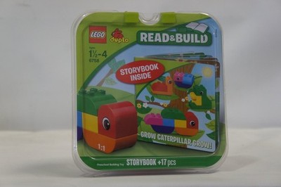 Lego 6758 preschool building blocks toy set Grow Caterpillar multicolor