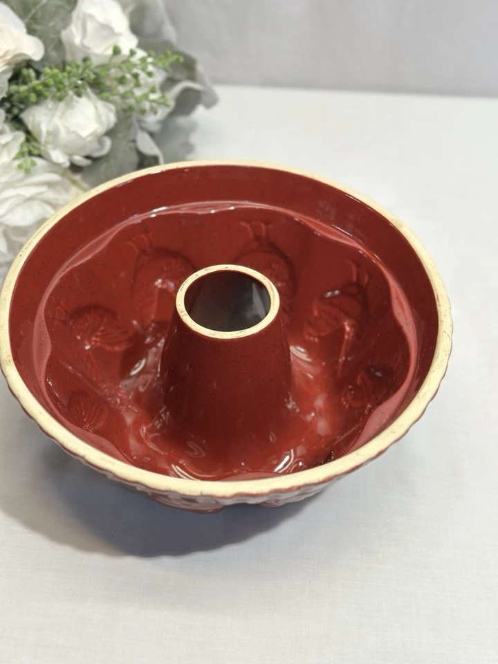 Molde de gelatina Paula Deen de gallo rojo de 9" Bundt para pastelería Foto 4 de 4