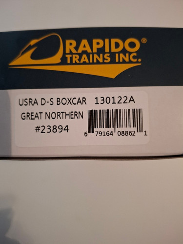 Coche de carga Rapido escala 1/87 HO USRA D-S 40 pies Great Northern # 23894 | Condition: New