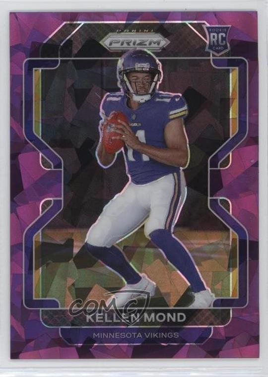 2021 Panini Prizm Purple Ice 189/225 Kellen Mond #351 Rookie RC 11y7