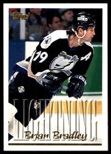 Brian Bradley 1995-96 Topps #148 Lightning NHL READ FREE SHIPPING AutographDen