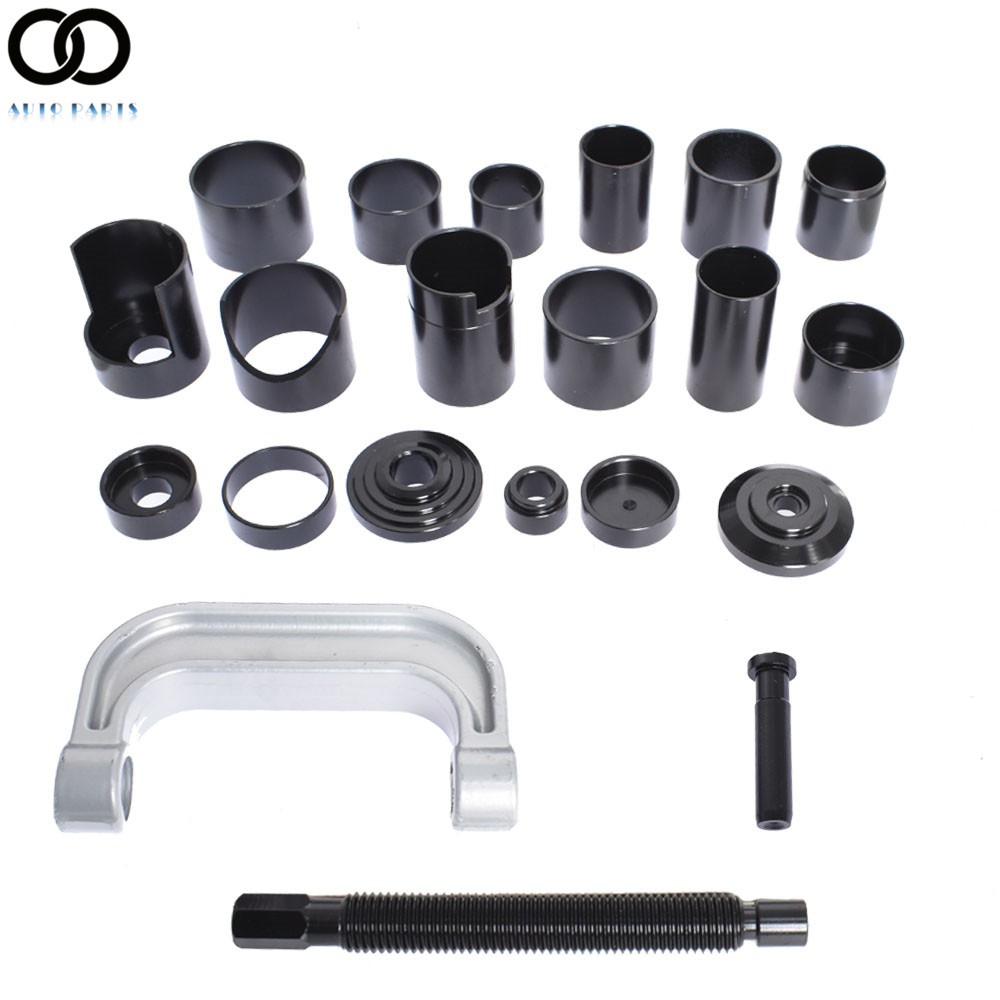 21PCS Auto Repair Service Removal Ball Joint Press Tool Master Adapter Kit 2/4WD