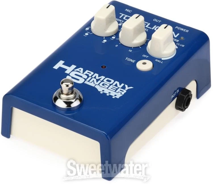 TC-Helicon Harmony Singer 2 Vocal Harmony and Reverb Pedal - Image 3 of 4