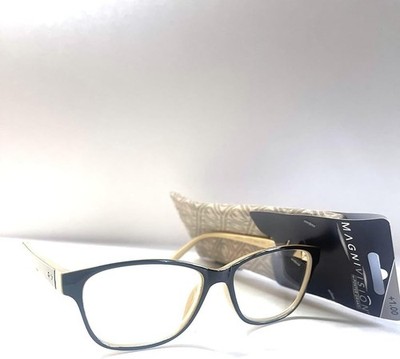 Foster Grant Kinsey Gold Women's Reading Glasses