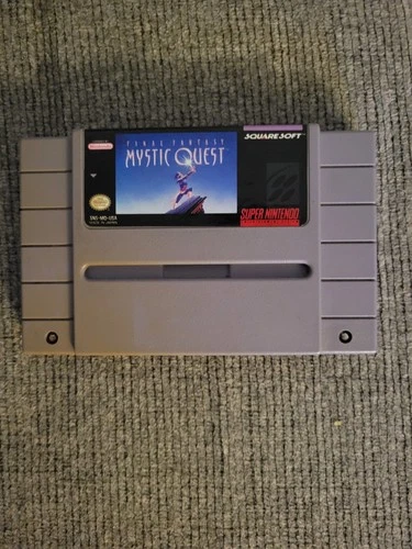 Final Fantasy: Mystic Quest (Super Nintendo Entertainment System, 1992) - TESTED